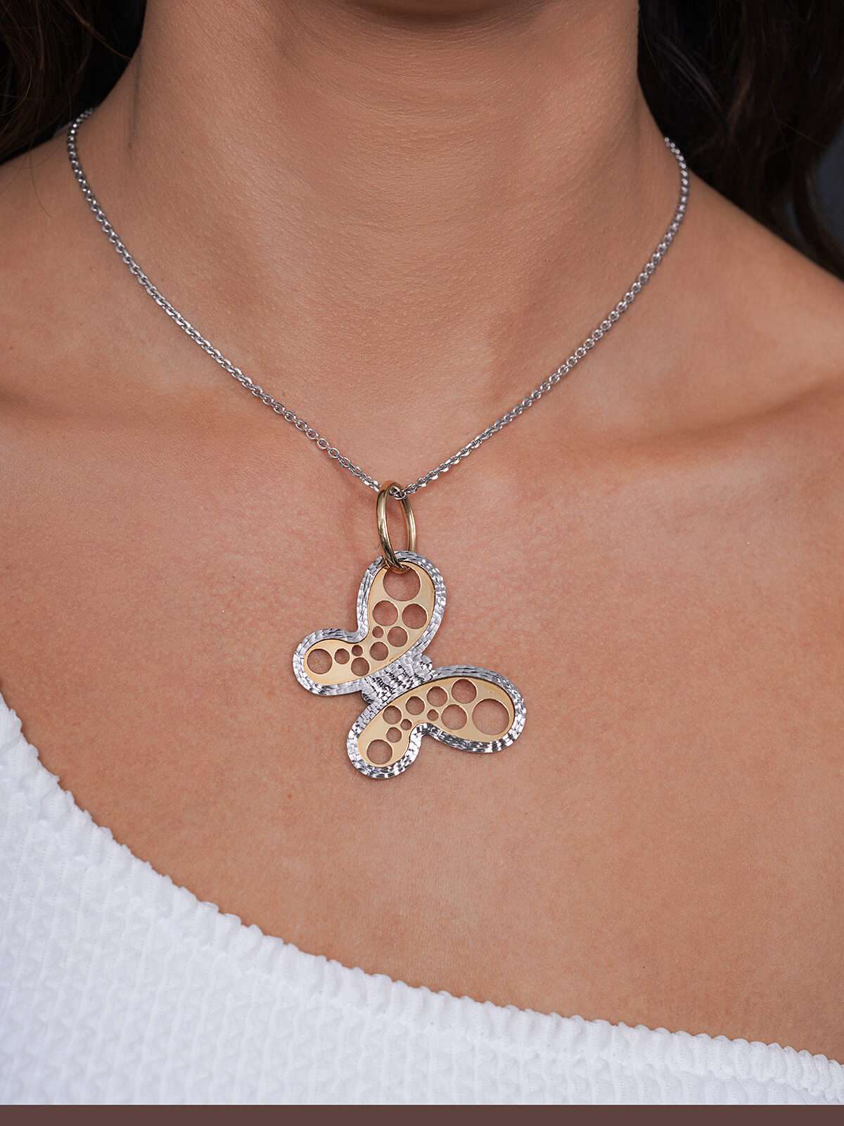 Italian Fantastic Butterfly Pendant