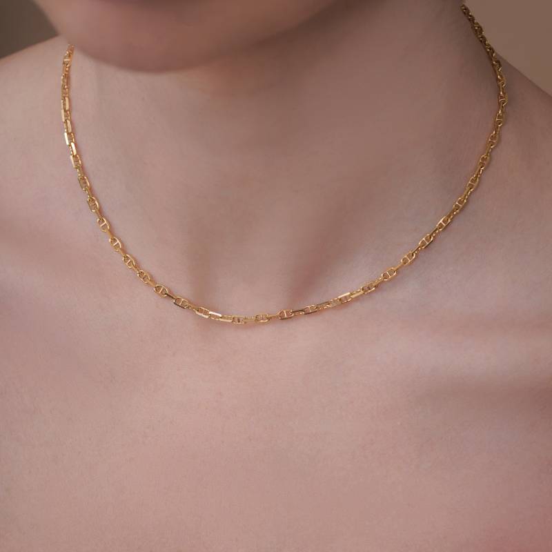 Italian 18k Mariner Chain