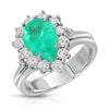 Emerald & Diamond ring