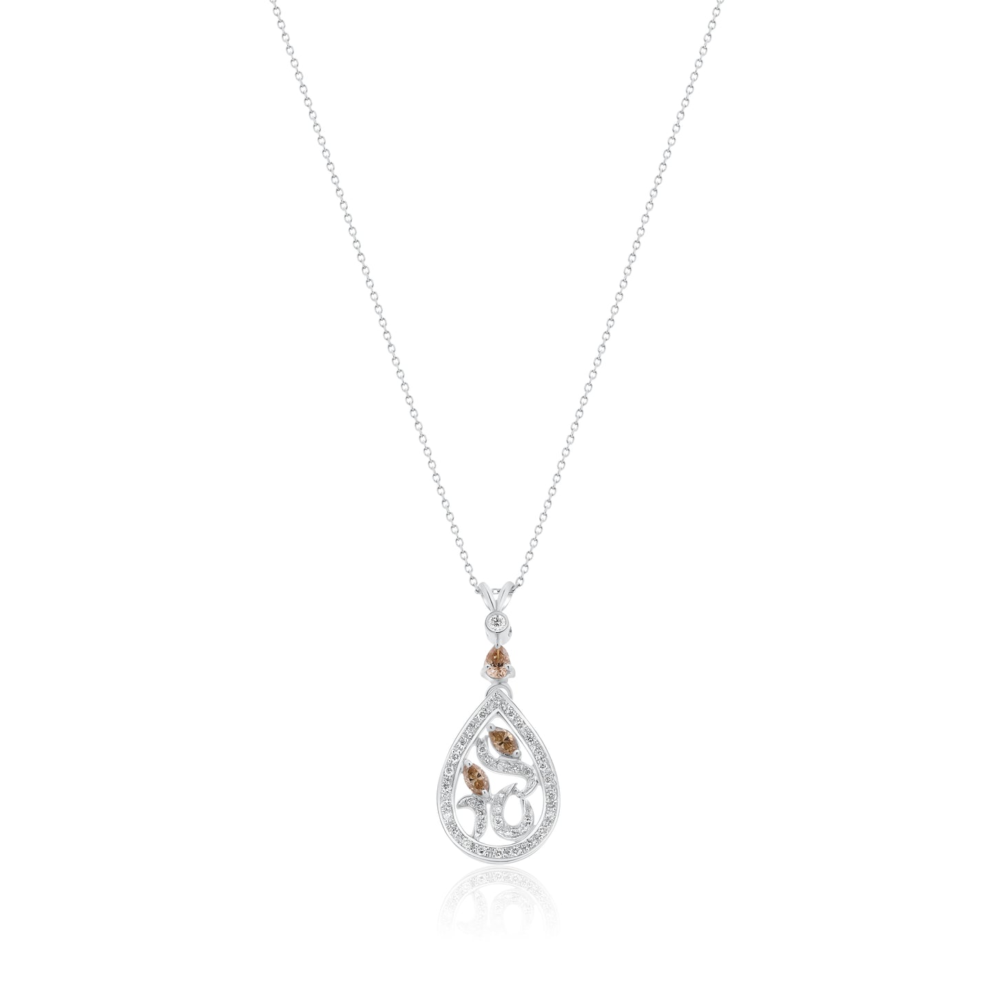 DIAMOND PAISLEY PENDANT