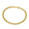 Cuban bracelet domed