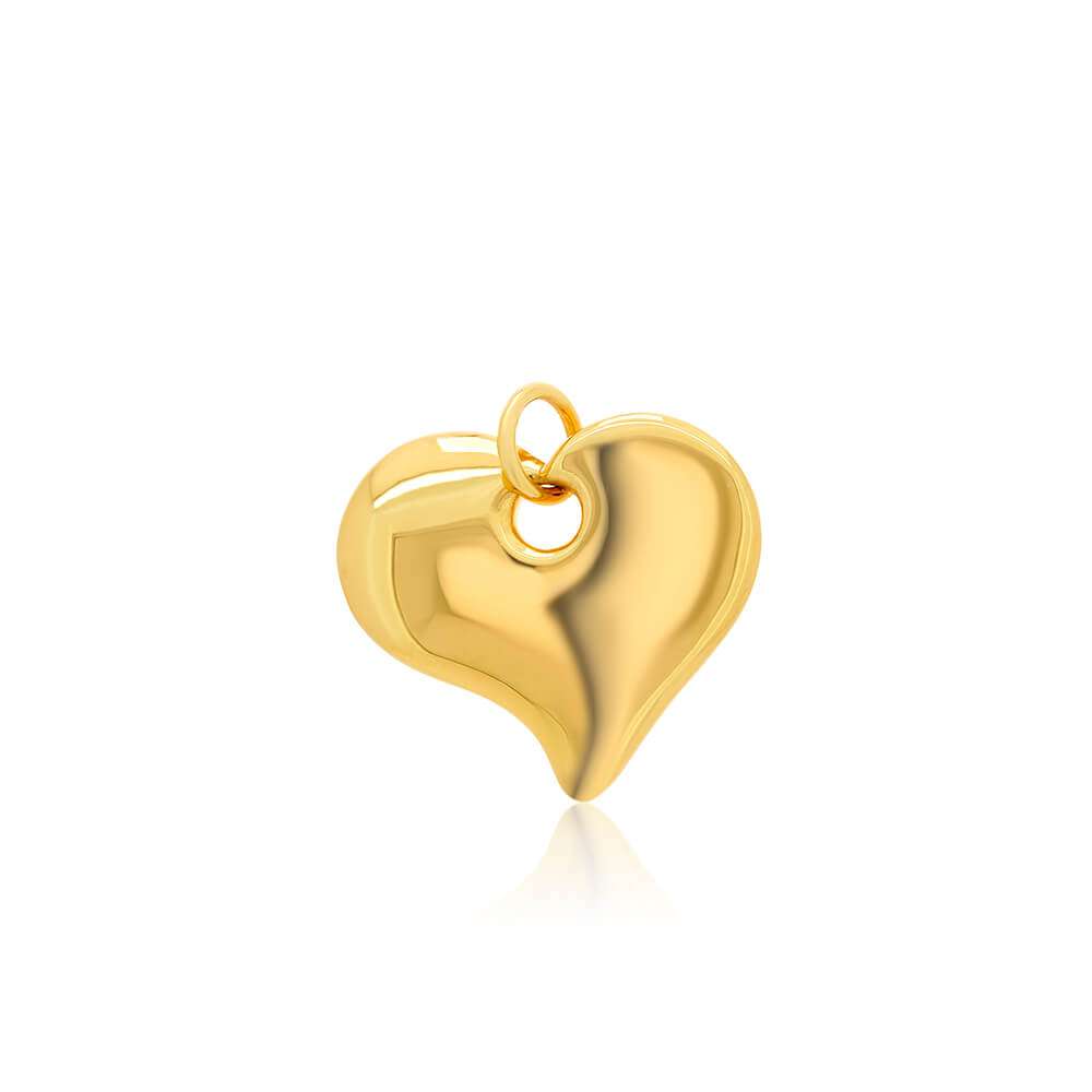 18k Gold Heart pendant