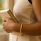 14K Yellow Gold Knife Edge Bangle