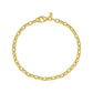 14K Yellow Gold Cable Chain Bracelet (3.30 mm)