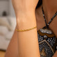 14K Yellow Gold Cable Chain Bracelet (3.30 mm)