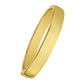 14K Yellow Gold Classic Polished Bangle (10.00 mm)