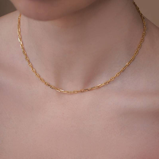 Italian 18k Mariner Chain
