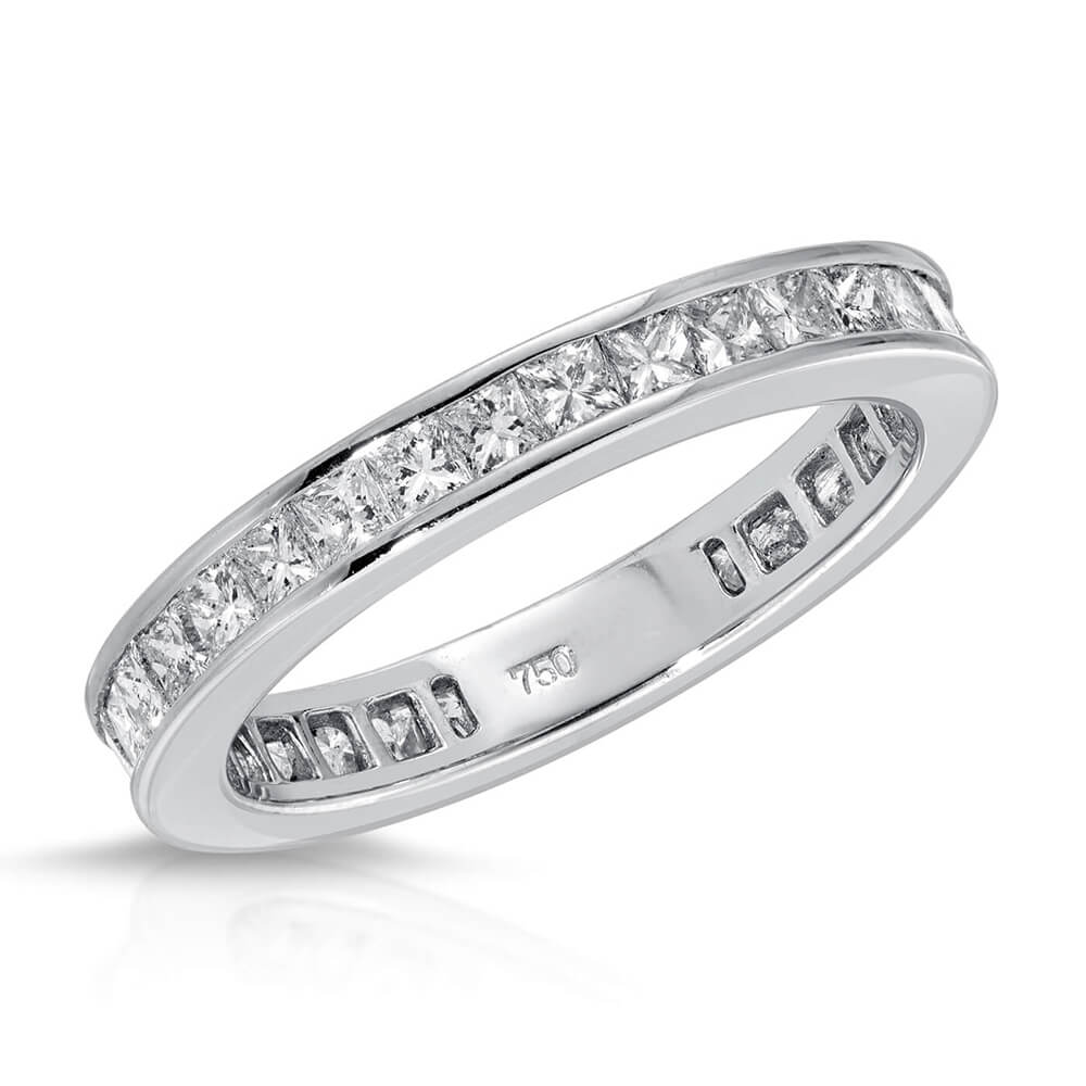 Princess cut Eternity ring