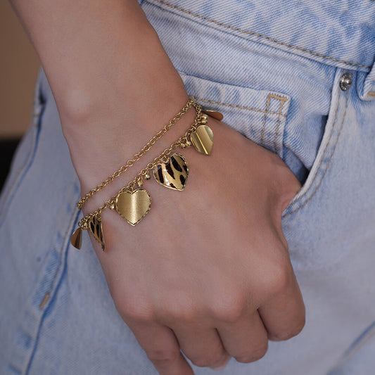 Italian Genero enamel bracelet