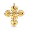 Italian Extraordinary Heart Cross Pendant