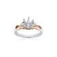 Engagement ring mounting