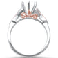 Engagement ring mounting