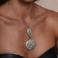 Spiral pendant Mother of Pearl