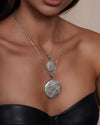 Spiral pendant Mother of Pearl