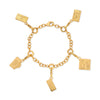 Charm Bracelet styled as Bulgari