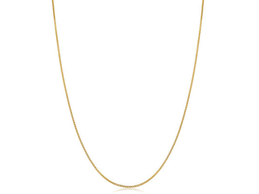 14k Box Chain Yellow Gold