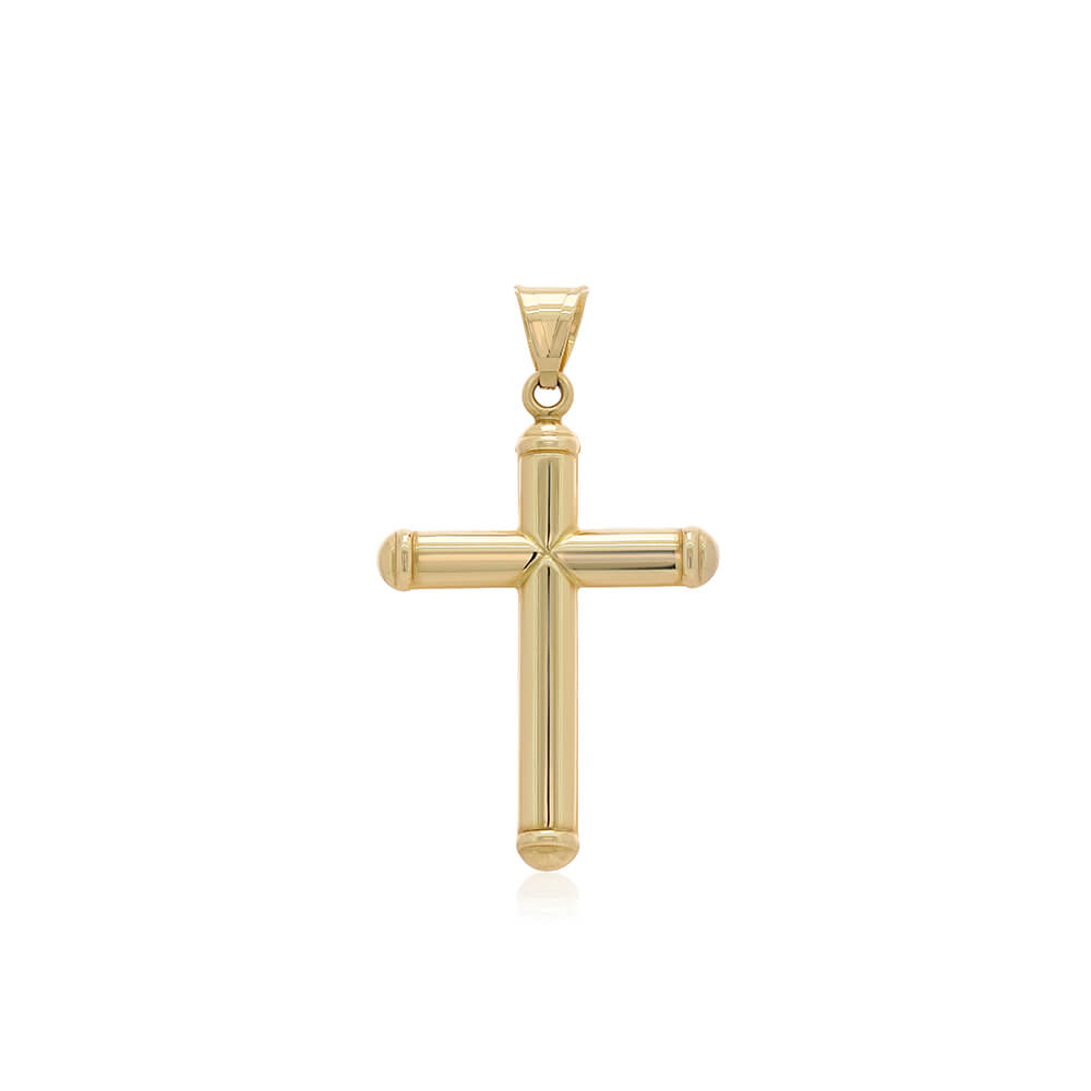 Cross Pendant rounded tip