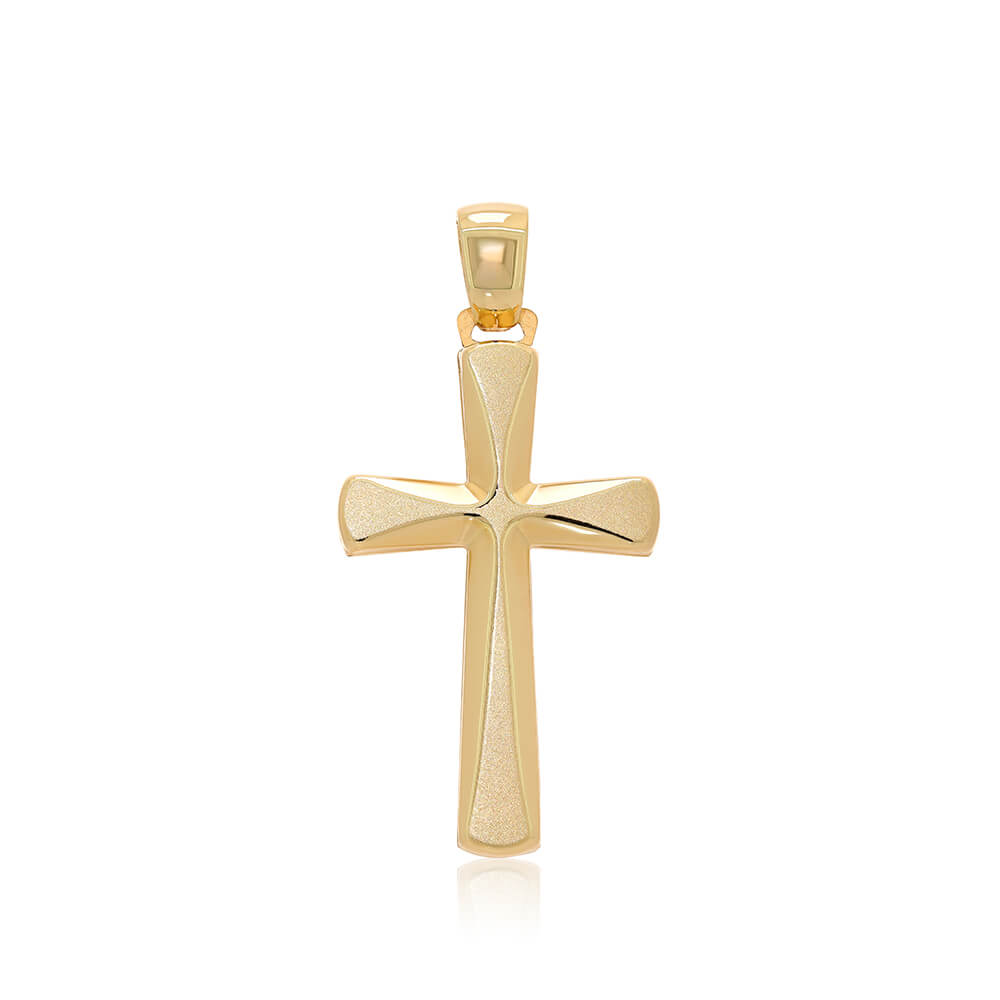 Cross Pendant brushed