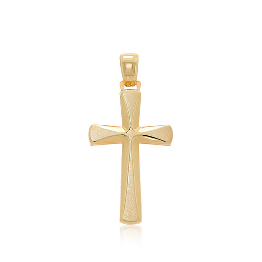 Cross Pendant brushed