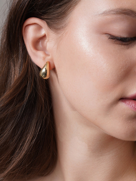 Rain Drop earrings medium