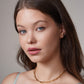 Italian 18k Paper clip chain