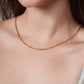 Paper clip chain