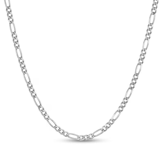 925 Sterling Silver Figaro Chain