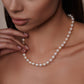 Akoya Pinkish White Pearl Strand