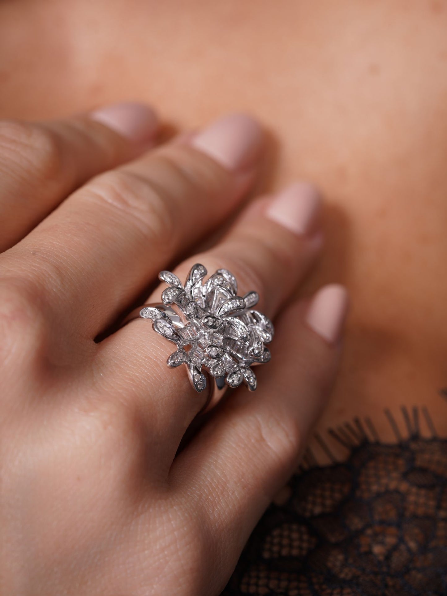 Diamond Cocktail Ring