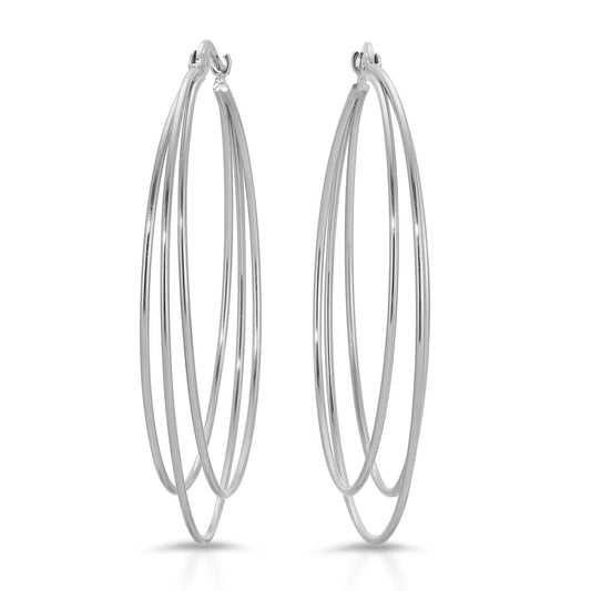 Triple Hoop Earrings