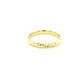 14k Yellow Gold Textured Comfort Fit Wedding Band(2.50 mm)