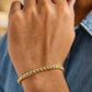 14k Yellow Gold Diamond Cut Round Franco Bracelet (4.10 mm)